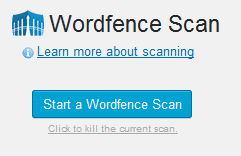 Wordfence plugin wordpress scan